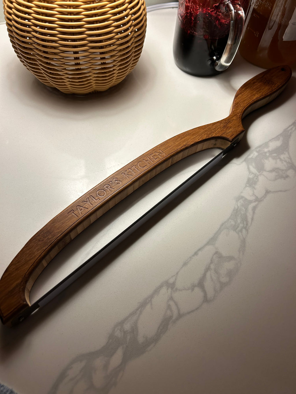 Engraved Bread Knife