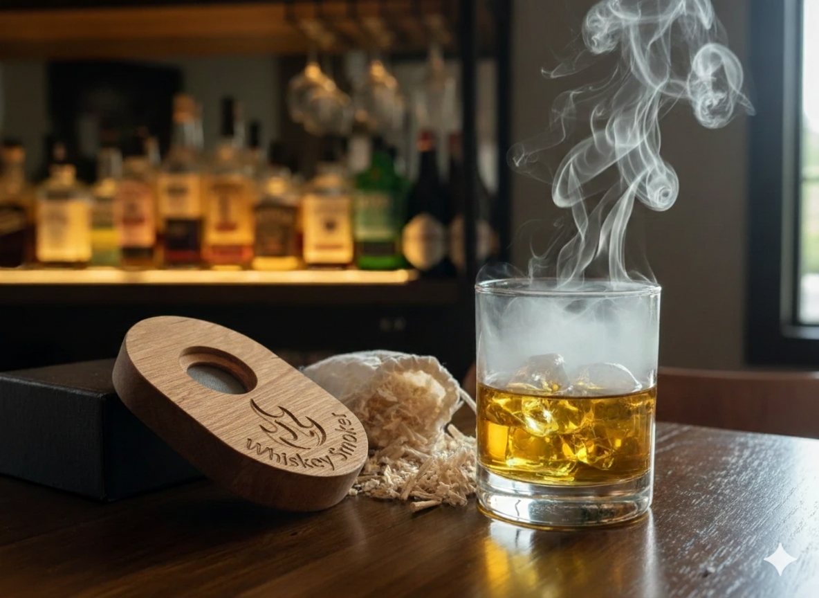 Flame - Whiskey Smoker Gift Set