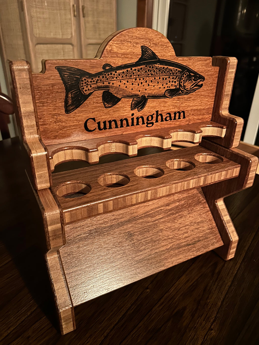 Fishing Rod Holder - Bourbon