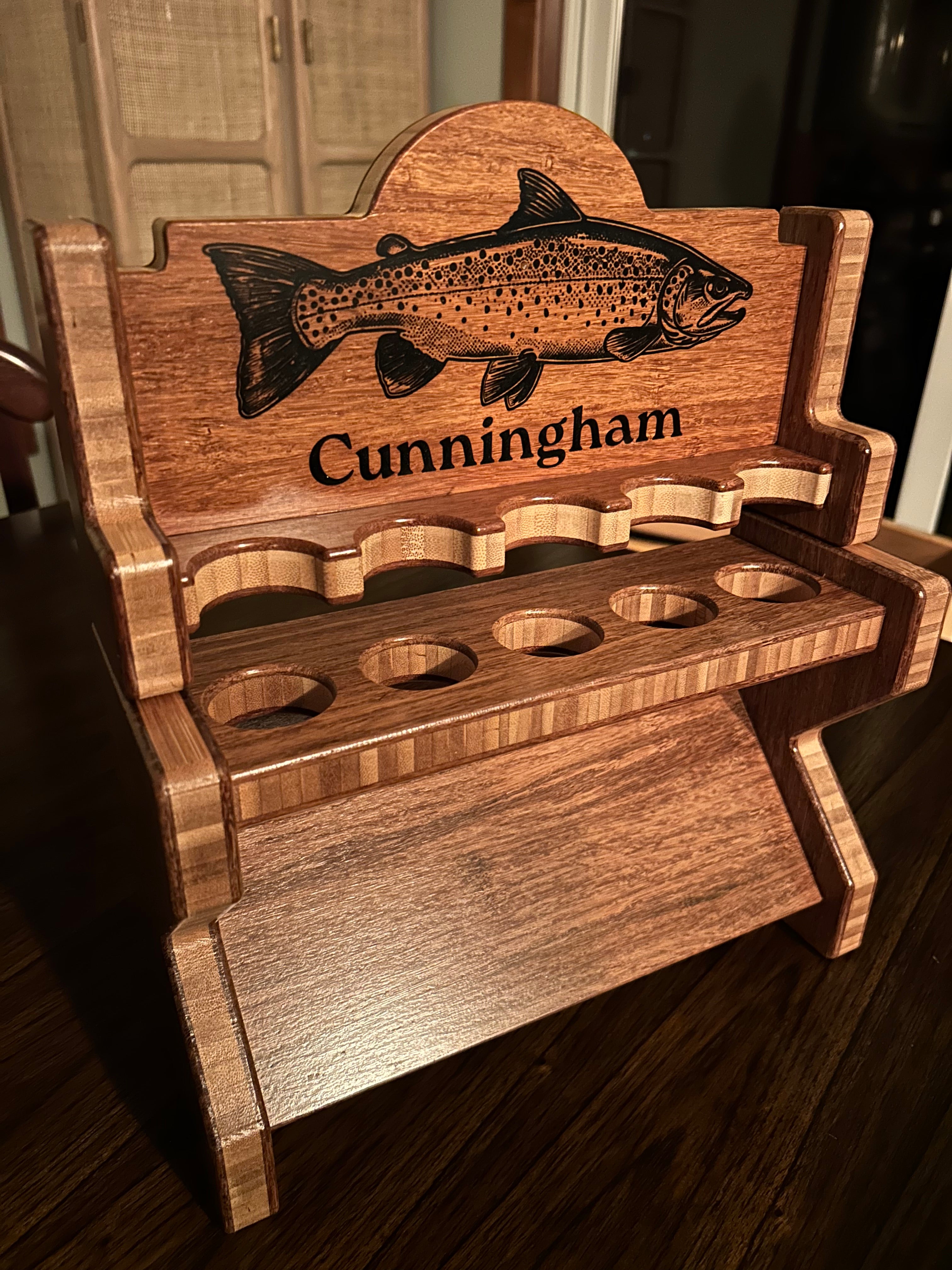 Fishing Rod Holder - Bourbon