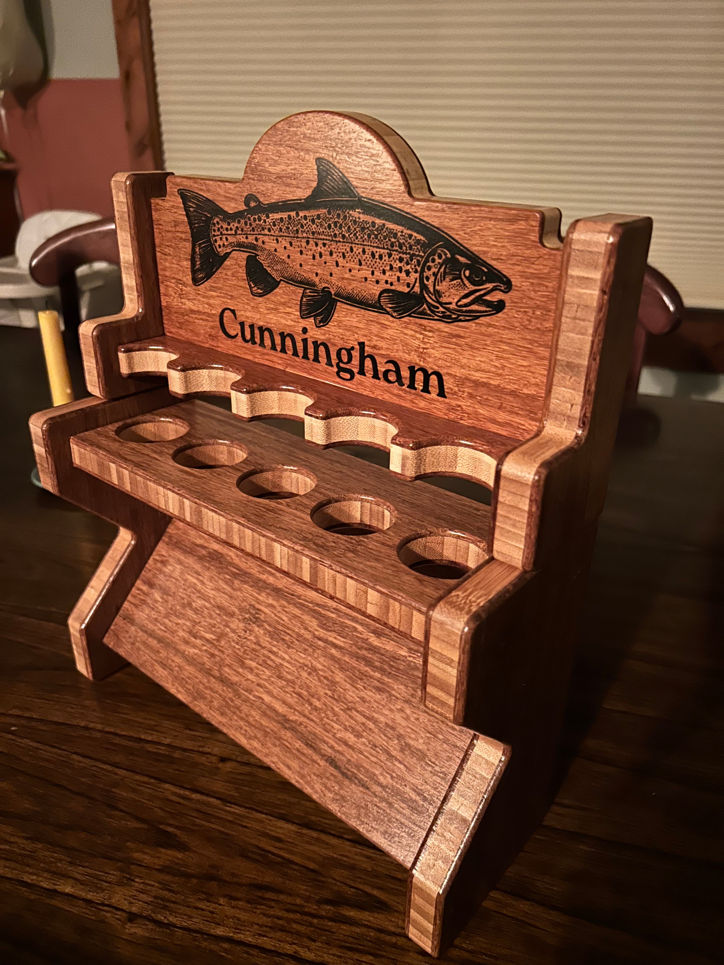 Fishing Rod Holder - Bourbon