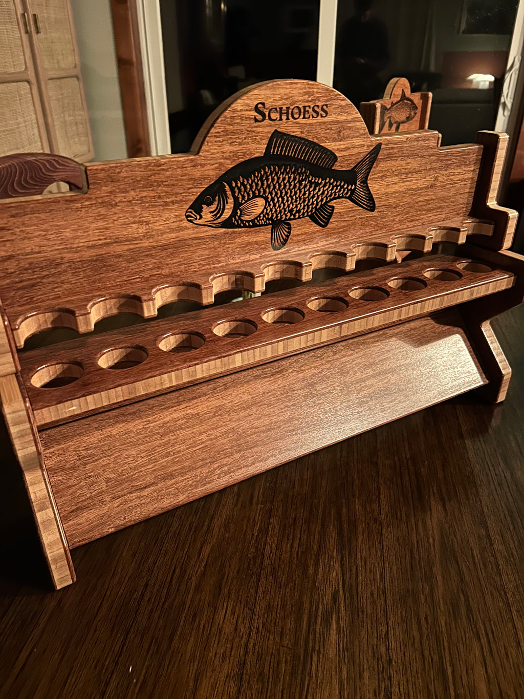 Fishing Rod Holder - Bourbon