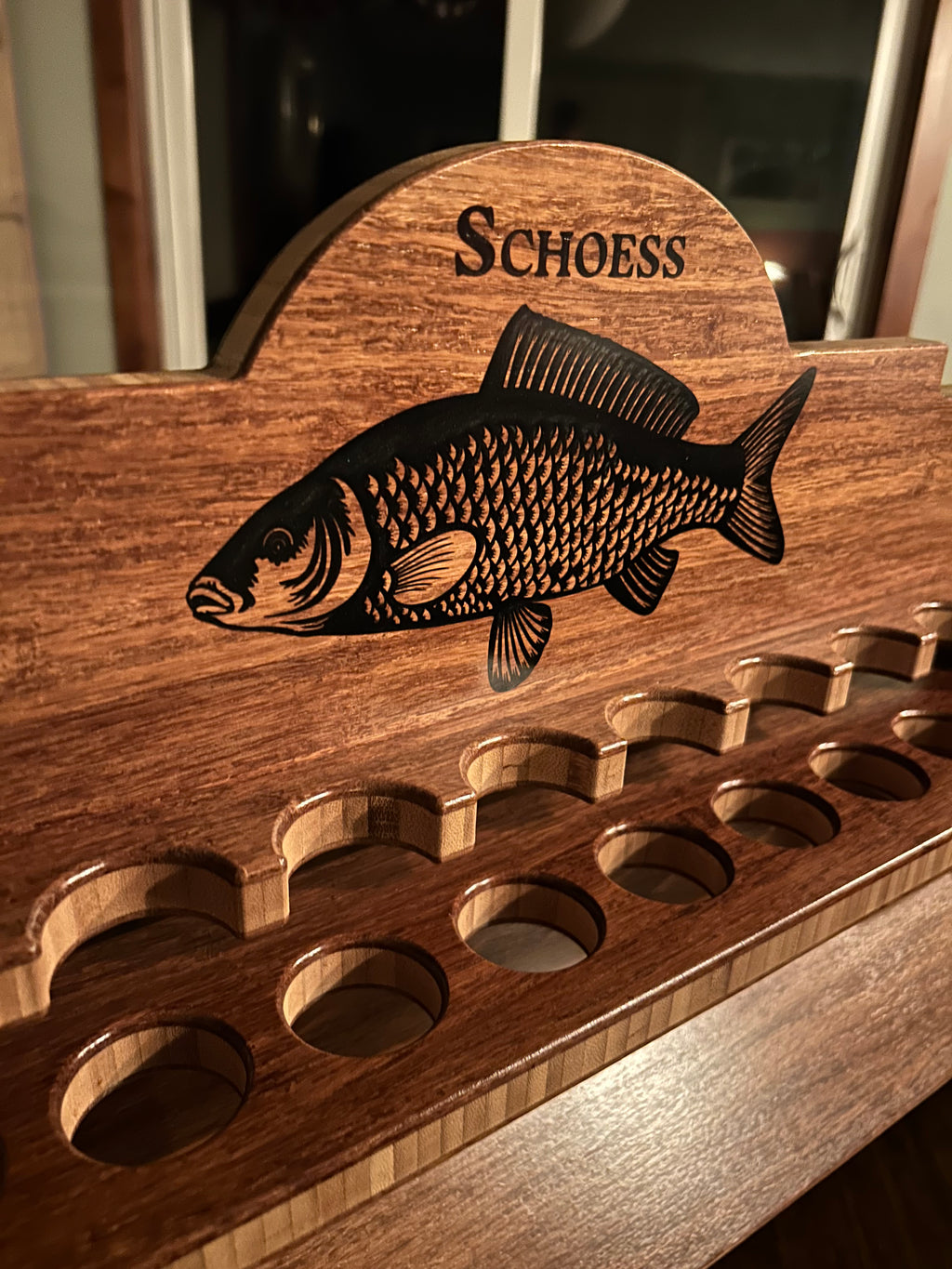 Fishing Rod Holder - Bourbon