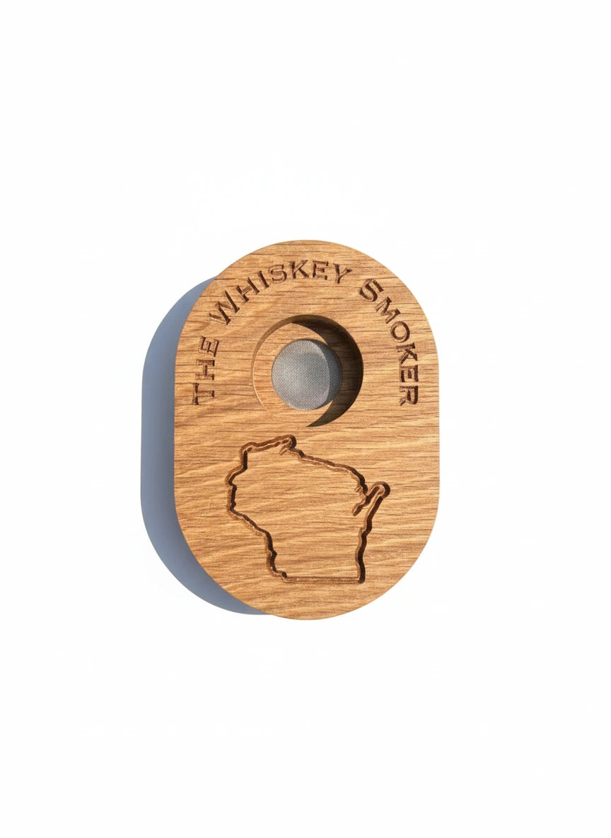 Wisconsin - Whiskey Smoker Gift Set