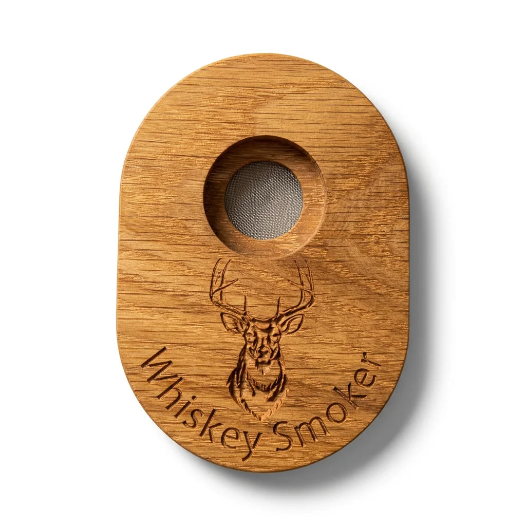 Deer Head Whiskey Smoker - Main Product Photo on white background
