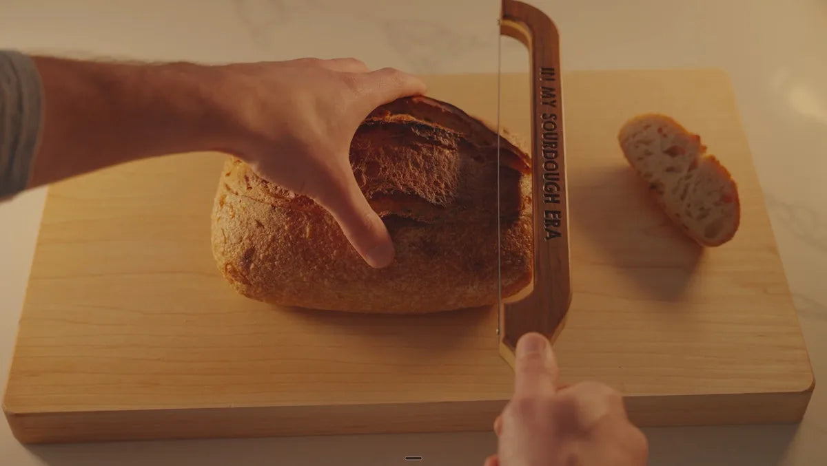 Using Razor For Bread Sourdough Bread Knife — Engraved Artisan Slicing Knife – Loreto Studio